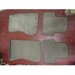 4 sets of Jaguar car mats