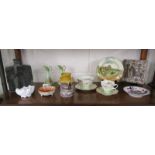 Collection of china to include Foley, Royal Doulton & Coalport