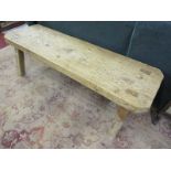 Antique pig bench