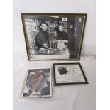 Collection of signed photographs featuring Bing Crosby