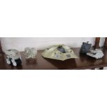 Collection of Star Wars toys