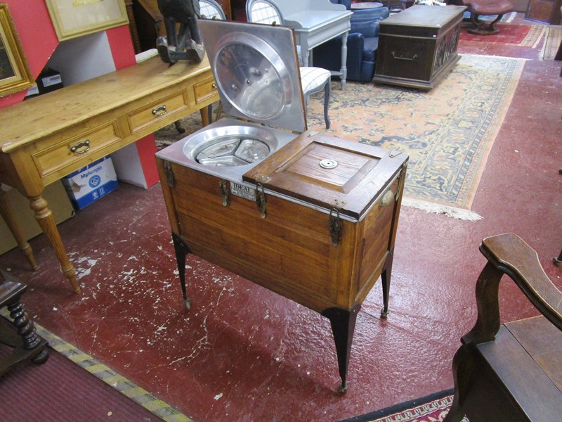 Rare and unusual early 20thC American slow cooker (complete) Model No 18 ‘Ideal’ manufactured by The