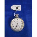 Silver pocket watch