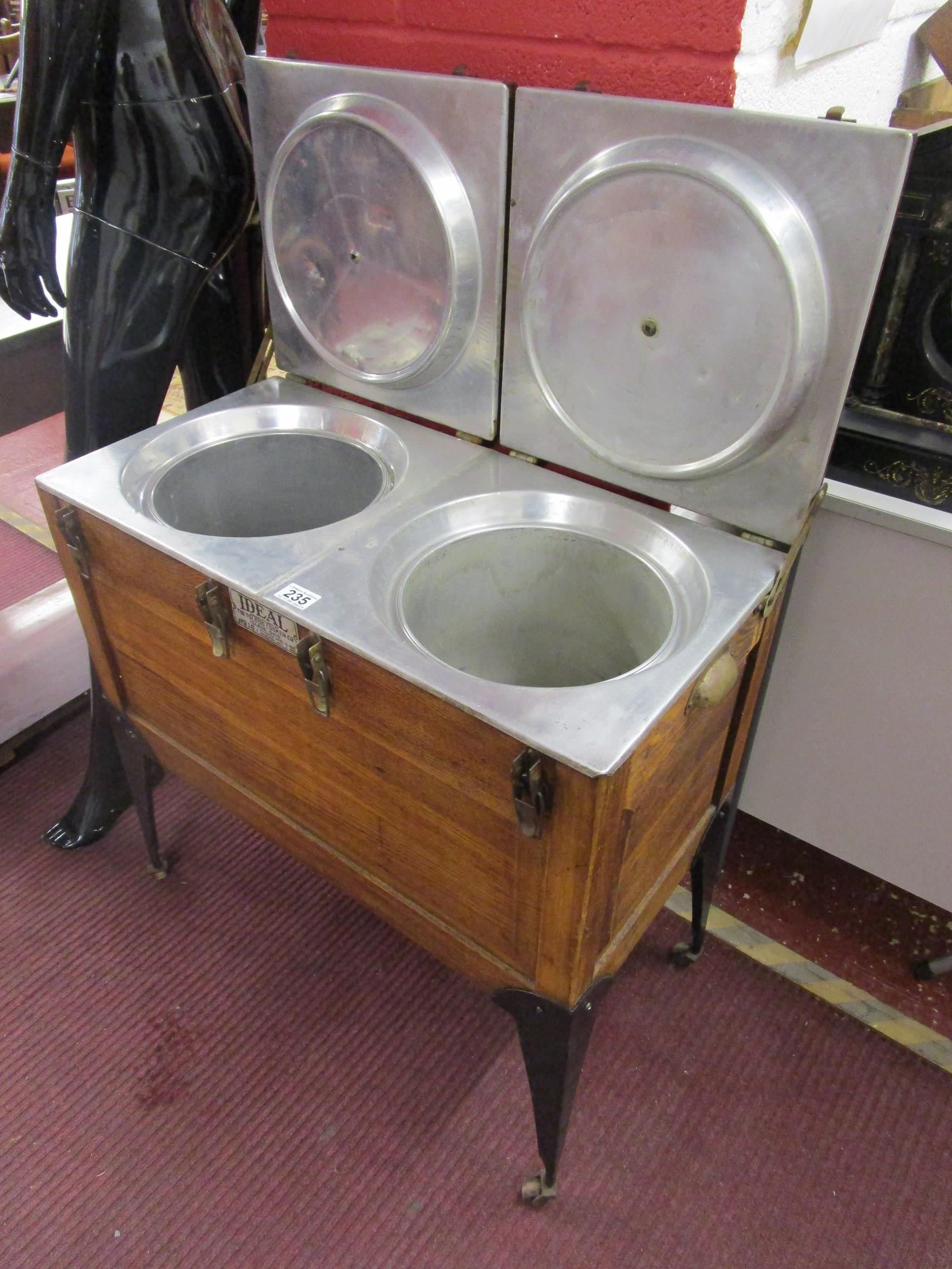 Rare and unusual early 20thC American slow cooker (complete) Model No 18 ‘Ideal’ manufactured by The - Image 2 of 20