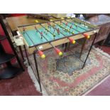 Retro foosball table