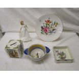 Small collection of china to include Royal Worcester & Royal Doulton