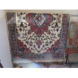 White harez rug - 1.82m x 1.74m