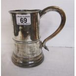 Georgian Sheffield plate tankard