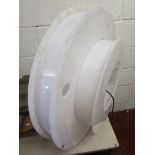 Large illuminated wedding cake stand