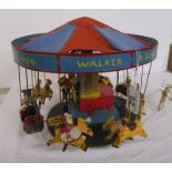 Early scratch built model carousel