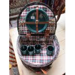 Fitted picnic basket by Hunter of London