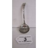 Silver sifting spoon