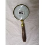 Large magnifying glass