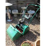 Qualcast petrol cylinder mower - Serviced end 2018