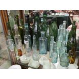 Collection of early bottles