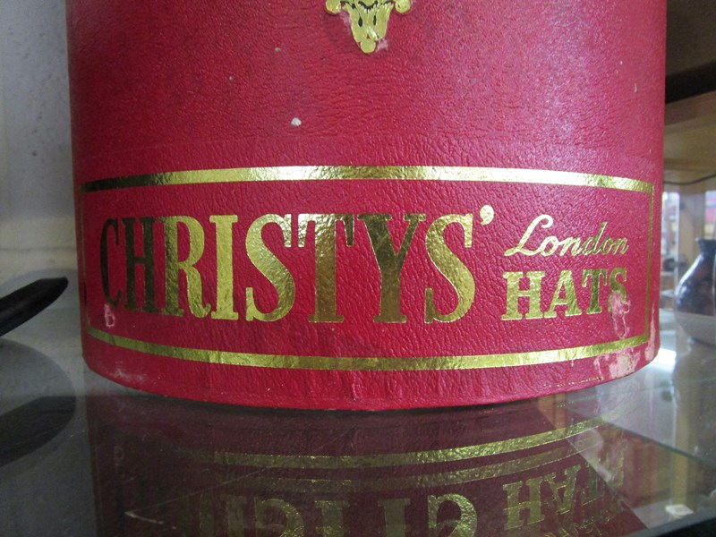 Top hat by W M Anderson & Sons Ltd Edinburgh & Glasgow and hat box marked Christy's of London - Image 12 of 12