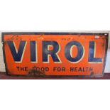 Vintage enamel sign - VIROL