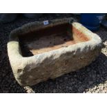 Early stone trough