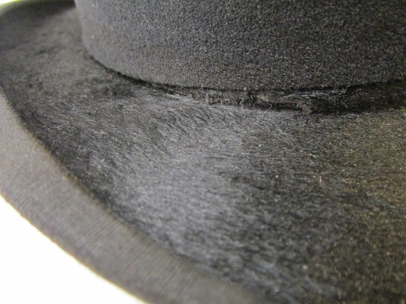 Top hat by W M Anderson & Sons Ltd Edinburgh & Glasgow and hat box marked Christy's of London - Image 4 of 12