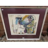 Interesting Picasso print