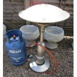 Gas table top patio heater