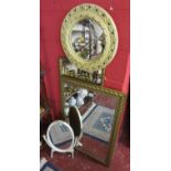 4 decorative mirrors