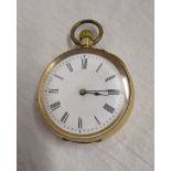 14ct gold pocket watch - G.W.O.