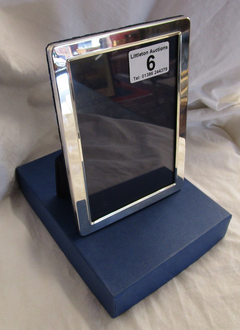 Silver picture frame by R Carrs