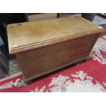 Oak lidded box