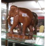 Treen elephant figure