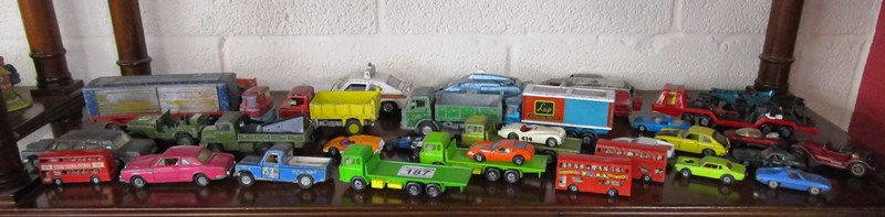 Collection of die-cast toys to include Dinky & Lesney