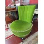 Upholstered bedroom chair