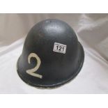 Military steel helmet