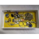 Collection of silver jewellery