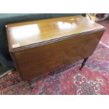 Victorian mahogany drop leaf table