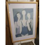 L/E print - 3 of 250 - Sisters by Rosalba Salerno