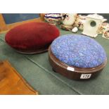 2 Victorian footstools