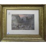 Snaffles print - 1915 - 16 'Far, far-away Echo' pencil signed