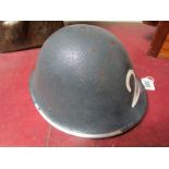 British WW2 1941 turtle mark 3 military helmet