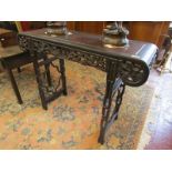 Chinese console table - H: 91cm W: 122cm D: 40cm