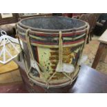 Victorian Regimental drum wine cooler