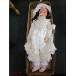 German doll marked H W Germany - Probably Heinrich Handwerk
