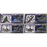 Boxed die-cast Corgi planes signed by pilots & crew