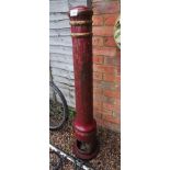 Victorian boat mooring post (H: 131cm)