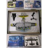 Boxed die-cast Corgi planes signed by pilots & crew