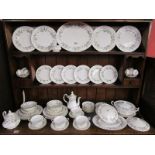 Royal Albert Brigadoon dinner service, approx 90 pieces