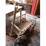 Antique dog cart