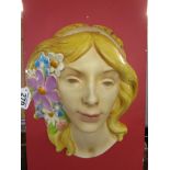 Goebel Art Deco wall mask