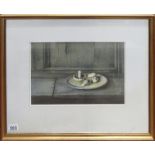 Watercolour - The pantry shelf by A Mumford - Purchased from 'Richard Hagen Fine Art' Broadway