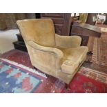 Howard style upholstered armchair